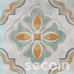 ENCAUSTIC POTTERY TILE GP 2584